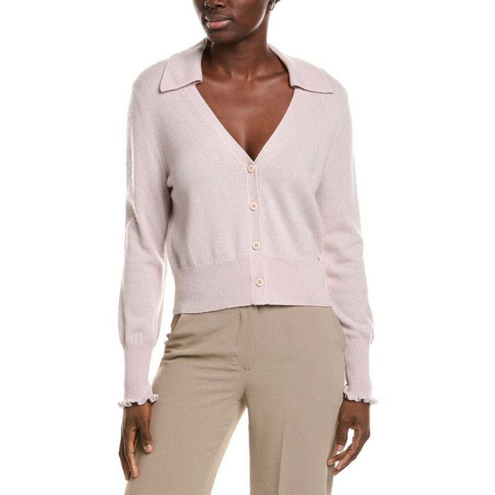 Marc Cain Womens Knit Cashmere Cardigan, Pink
